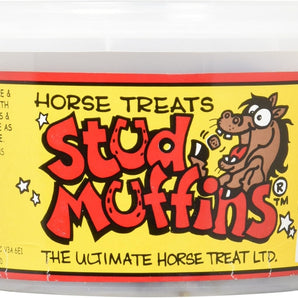Stud Muffins Horse Treats 10 oz. Handmade Molasses Oats Flax Reward Snacks