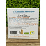 All Wormer Oral Broad Spectrum Dewormer Cat and SM Dogs 12 Caps Advanced Pharmaceutical Solution