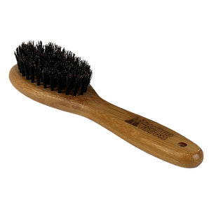 Boar Bamboo Groom Oval Bristle Brush Natural - Large