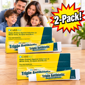 CareAll Triple Antibiotic First Aid Ointment 1 oz. 2-Pack