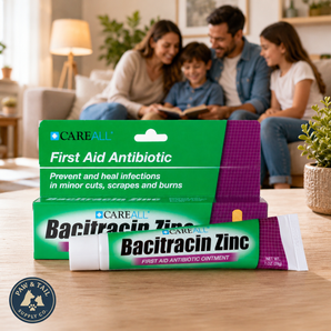CareAll Bacitracin Zinc First Aid Antibiotic Ointment 1 oz.