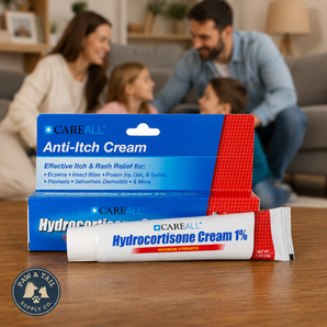 CareAll Hydrocortisone 1% Anti-Itch Cream Maximum Strength 1 oz.