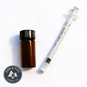 Amber Glass Vial 1 Dram with 1mL Syringe – Multi-Use Liquid Storage & Precise Measurement Kit