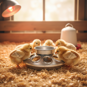Miller Jar Galvanized Feeder Base for Chick Baby 1qt