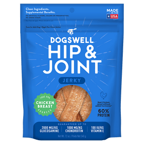 Chicken Dog Hip & Joint Jerky Treats, Breast (24oz)