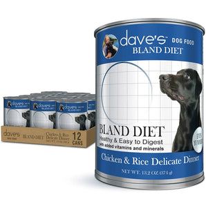 Chicken Dog Dave's Restricted Diet Bland – Rice (13.2oz)