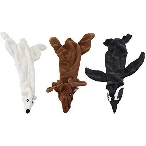 Ethical Pet Skinneeez Arctic Moose Squeaky Dog Toy 23-Inch 3PCK Ethical Pet