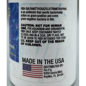 Fin Sulfa Fish Sulfamethoxazole Trimethoprim 960mg 100CT Fin Fix