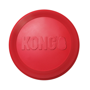 KONG Red Rubber Flyer Dog Toy