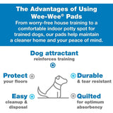 Four Paws Wee-Wee Pads 14 Pack Extra Large White 28" x 34" x 0.1 Four Paws