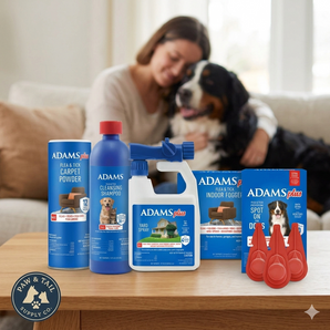 Adams Complete Indoor & Outdoor Flea Treatment System for XLarge Dogs 61–150 lbs