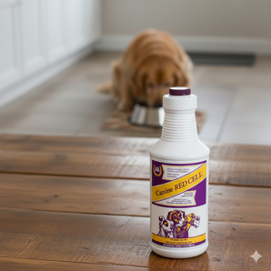 Canine Red Cell Liquid Supplement Dogs Puppies Vitamin Iron Mineral Energy 32 oz.