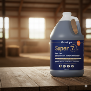 Vetericyn Plus Super 7 Navel Dip for Dogs Cats Horses Animals 1 Gallon