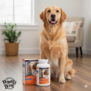 Cosequin Max Plus MSM & HA for Dogs 120 Chewable Tablets Joint Support