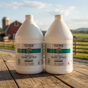 ZYMOX Equine Defense Leave-On Conditioner Gallon Horse Skin & Coat Care 2-Pack