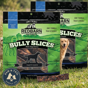 Redbarn Bully Slices Original Flavor Rawhide Dog Chews 9 oz. Joint & Dental Support 2PCK