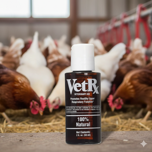 VetRx Poultry 2 oz. for the Relief and Prevention Poultry Health