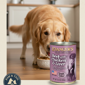 Evanger's Heritage Classic Beef Chicken & Liver Dog Food Grain-Free 12.5oz 12PCK