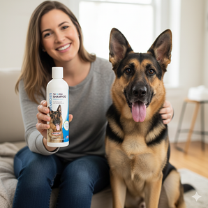 Durvet Naturals Tar and Aloe Shampoo for Dogs 17 oz.