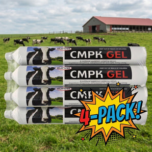 Durvet CMPK Gel for Dairy Cattle Calcium Supplement 300 mL 4-Pack