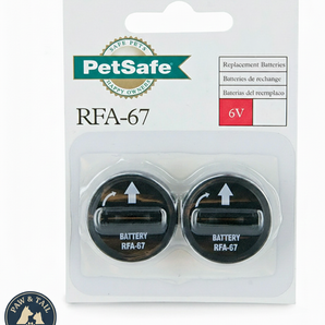 PetSafe RFA-67 6 Volt Replacement 2-Batteries Basic Bark Collar Compatible