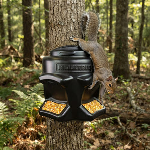 Moultrie Feed Station II Wildlife Gravity Deer Game Feeder 50lb Capacity Dual Ports
