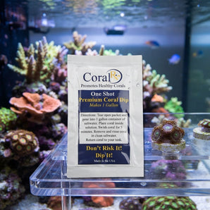 CoralRX One Shot Coral Dip Aquarium Coral Cleaner 1 mL
