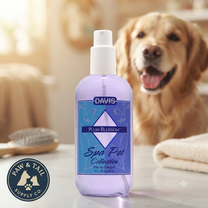 Davis Plum Blossom Pet Cologne Spray Grooming for Dogs & Cats 8 oz.