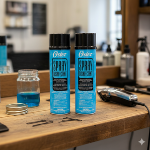 Oster Spray Disinfectant 16 oz Kills Germs Cleans Grooming Tools 2-Pack