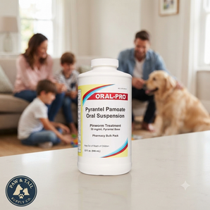 Oral-Pro Pyrantel Pamoate Oral Suspension Vanilla Flavored 32 oz.