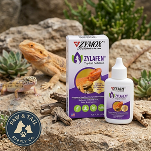 Zymox Zylafen Topical Solution Reptile Shedding & Skin Support 1.25 oz
