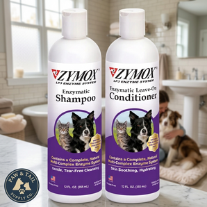Zymox Shampoo + Conditioner Rinse Combo Pack LP3 Enzyme + Vitamin D3