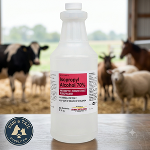 Phoenix Pharmaceutical Isopropyl Alcohol 70% Veterinary Antiseptic 32 oz.