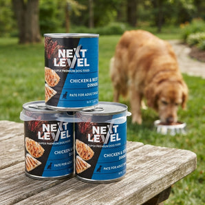 Next Level Super Premium Chicken & Beef Dinner Wet Adult Dog Food 12.5 oz 3-Pack