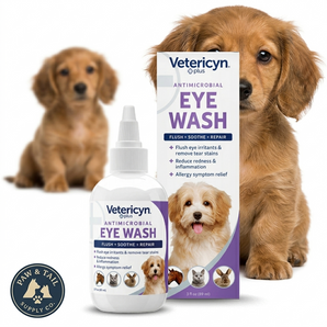 Vetericyn Plus Eye Wash All Animal Dog Cat Eye Infections & Cleanser 3 oz.