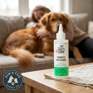 Skout’s Honor Probiotic Dog Ear Cleaner Aloe Vera Alcohol-Free Ear Wash 4 oz.