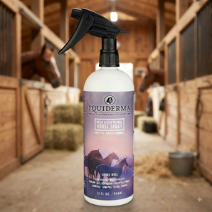 Equiderma Neem & Aloe Horse Spray Natural Coat Care 32 oz.