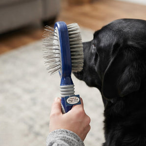 Four Paws Magic Coat Dual-Sided Combo Brush 2-in-1 Pin & Bristle Pet Tool
