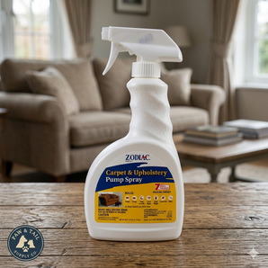 Zodiac Carpet & Upholstery Flea & Tick Spray Home Pest Control 24 oz.