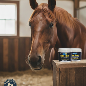 Farnam Aloe Heal Veterinary Horses Dogs Cream 4 oz. 2-Pack