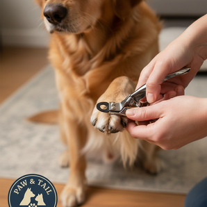 Stainless Steel Dog Nail Trimmer Non-Dulling Blade Grooming Claw Care Supplies