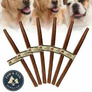 Redbarn Beaut-a-Bull Collagen Stick Dog Treat Large Beef Chew for Large Dogs 6ct