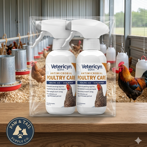 Vetericyn Plus Poultry Care Advanced Cleanser 8 oz. Safe for Chicks Adult Birds 2PCK