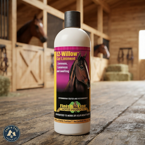 Finish Line EZ-Willow Cooling Gel for Horses Liniment Formula 16 oz.