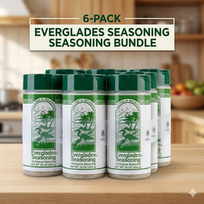 Everglades All Purpose Seasoning 16 oz. Southern Herbs & Spices Blend 6-Pack