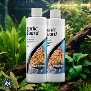 Seachem Garlic Guard Fish Food Additive Freshwater & Marine 250 mL 2-Pack