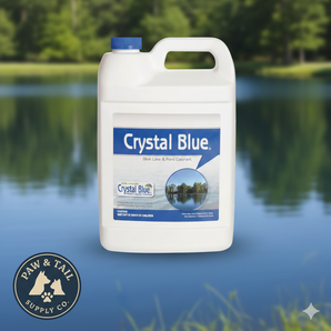 Crystal Blue Lake & Pond Dye 1 Gallon Royal Blue Water Colorant Treats 1 Acre