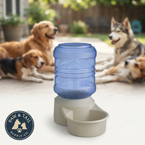 Pet Lodge Deluxe Automatic Pet Waterer 16 Quart 4 Gallon Water Tower