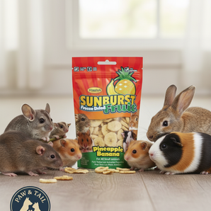 Higgins Sunburst Freeze Pineapple Banana Small Animal Treat .5oz