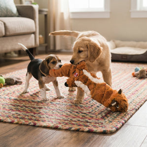 Ethical Pet Skinneeez Extreme Quilted Chipmunk Dog Toy 23" 2-Pack
